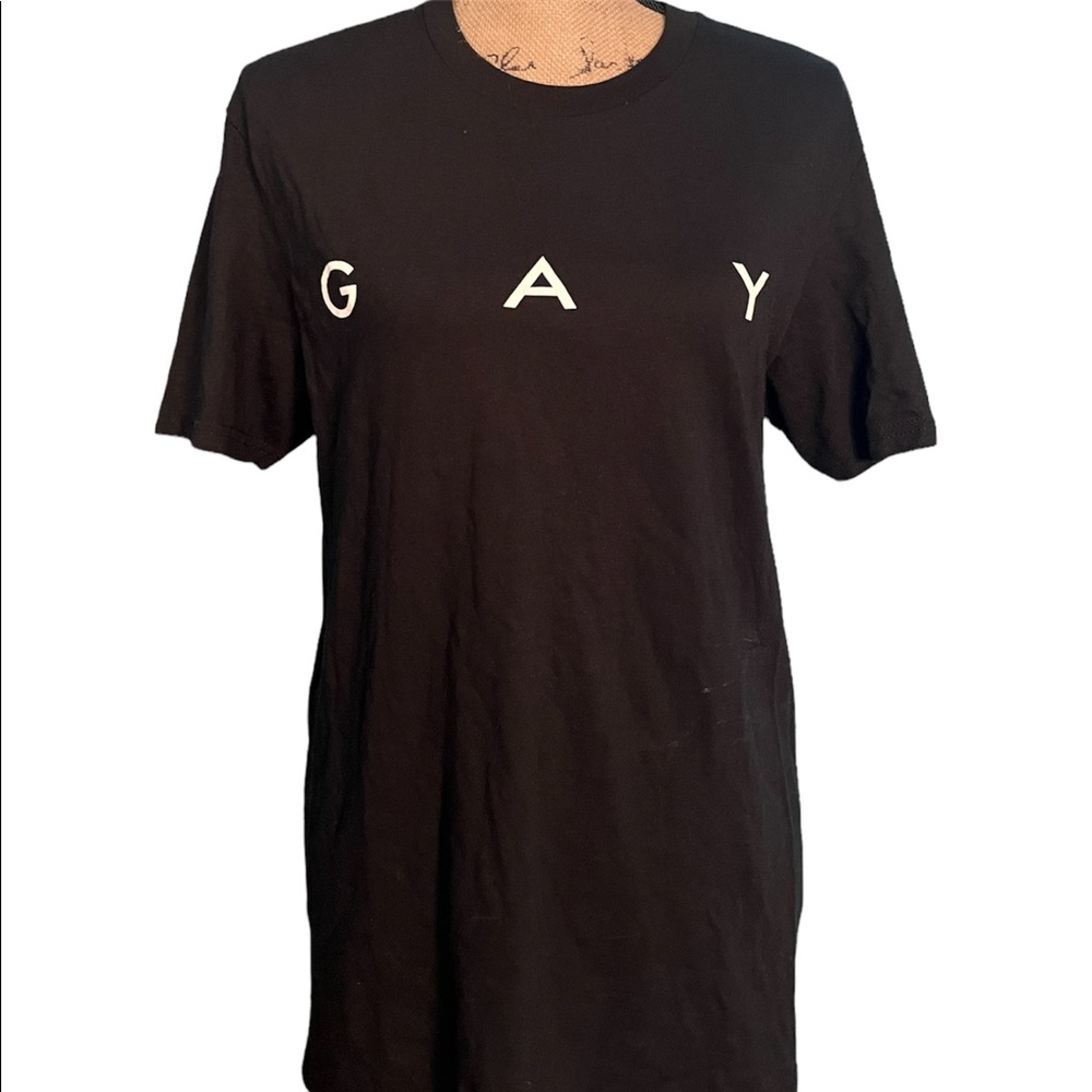 Gay Pride Black T-Shirt